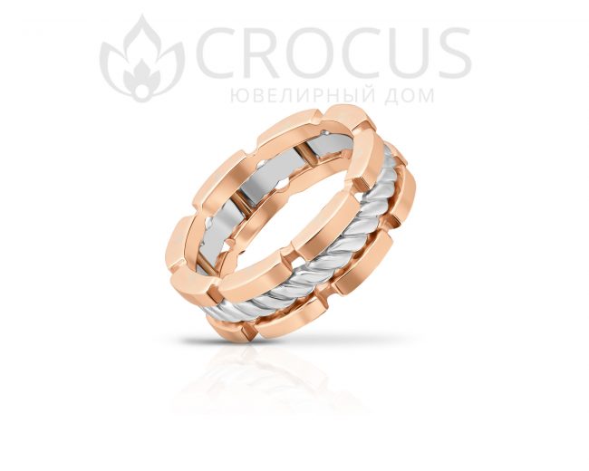 Купить золотое кольцо CROCUS 1018