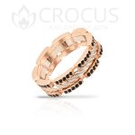оригинальный перстень с камнями Crocus 1019/1-4