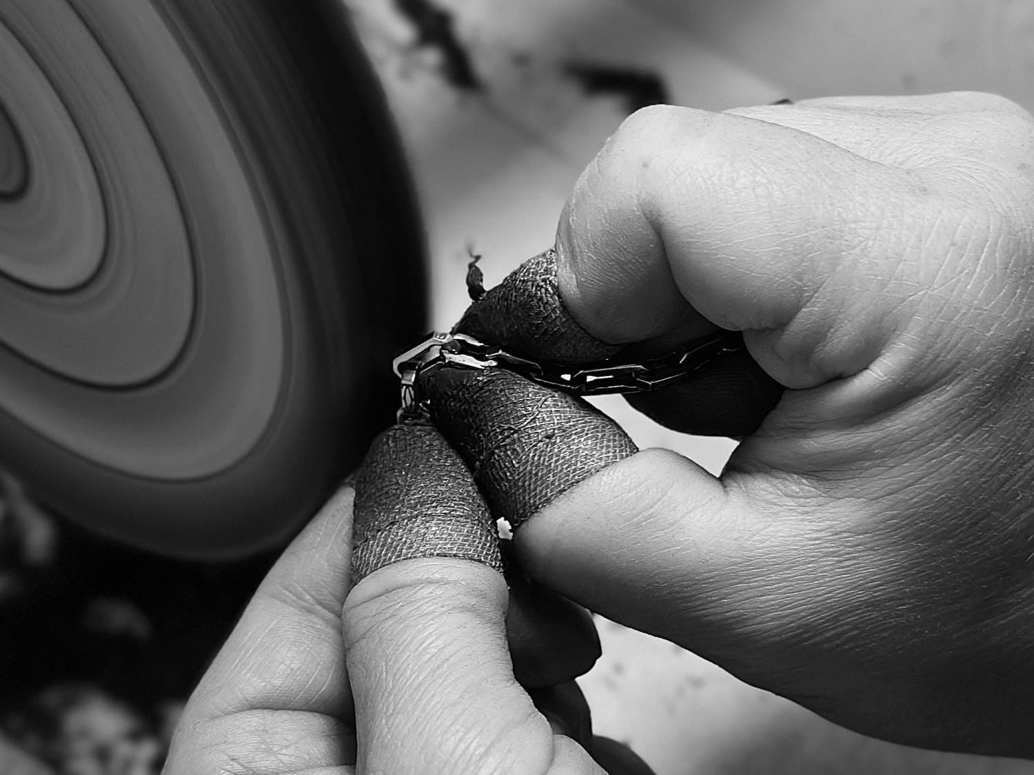 Золотые цепи ручной работы - ювелирный конструктор 2